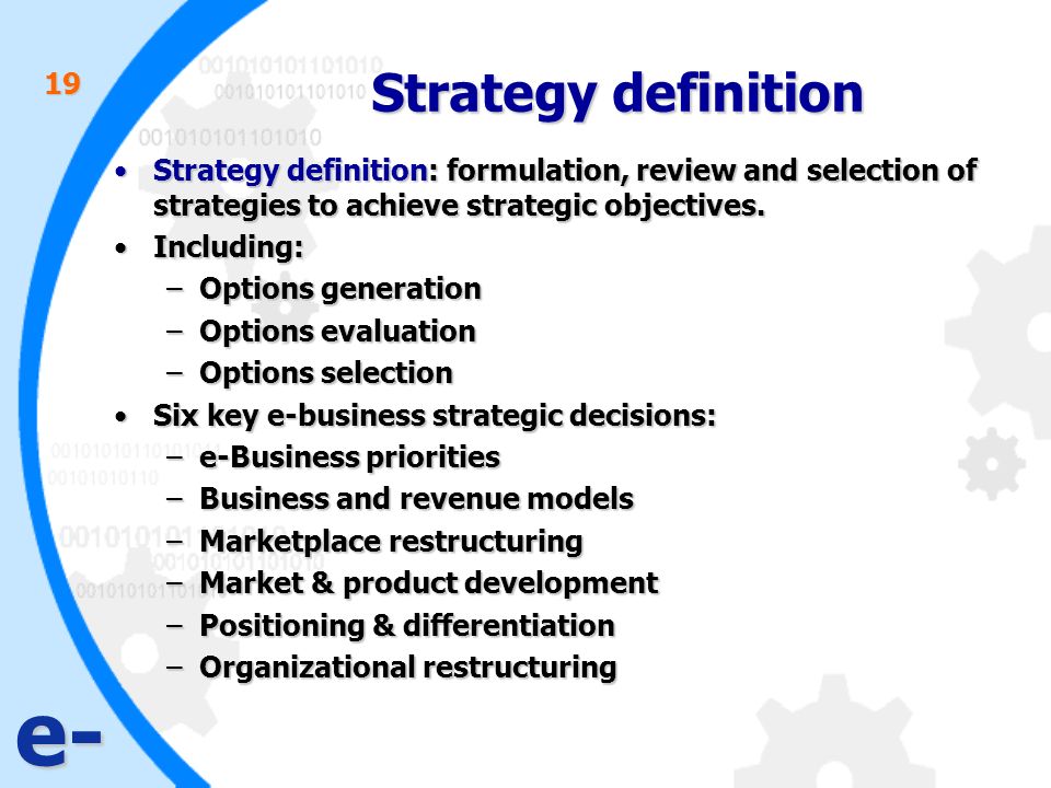 Marketing strategy formulation and components of marketing plan